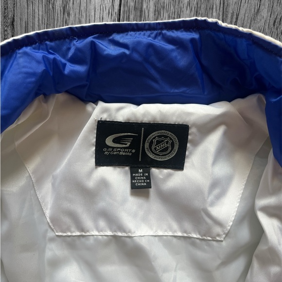 NEW St. Louis Blues Hockey Embroidered Quilted Full Zip Jacket - Picture 5 of 5